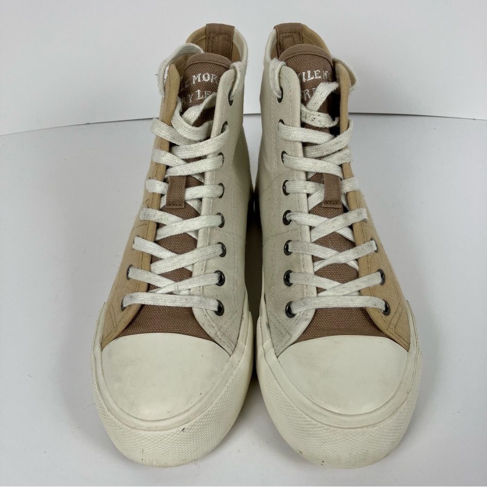 American Eagle Platform Smiley Colorblock Embroid… - image 3